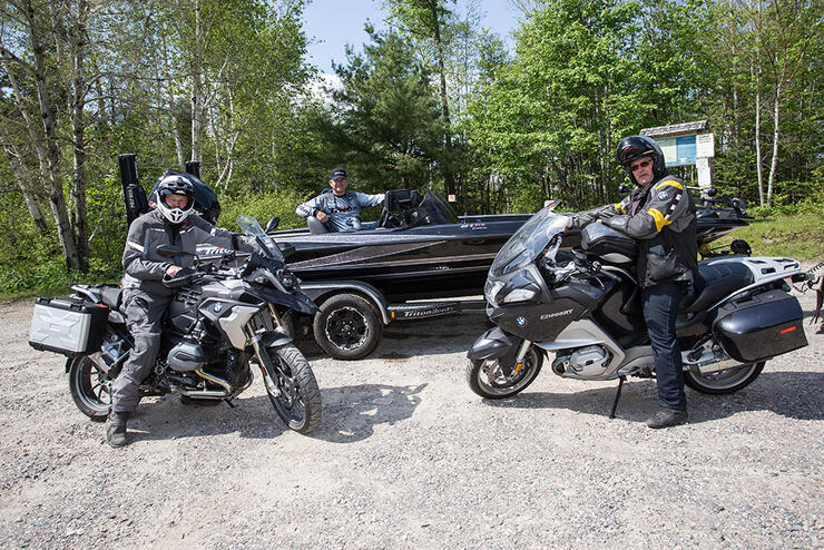 Gone Fishing - Motorcycle Touring on the Deer Trail