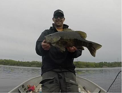 Spring Smallmouth Bass in Northeastern Ontario