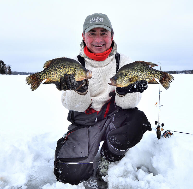 Have An Ice Day, Ice Fishing Bucket Hat