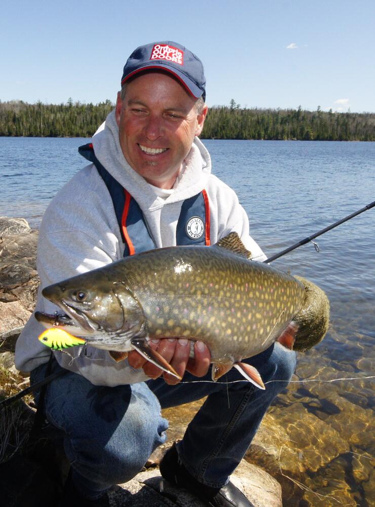Lipless Rattle Baits for Brookies | Northern Ontario Travel