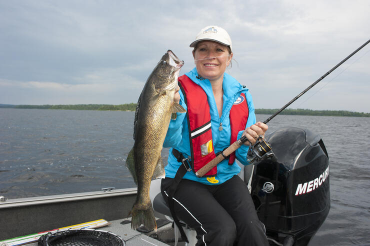 francine dubreuil walleye