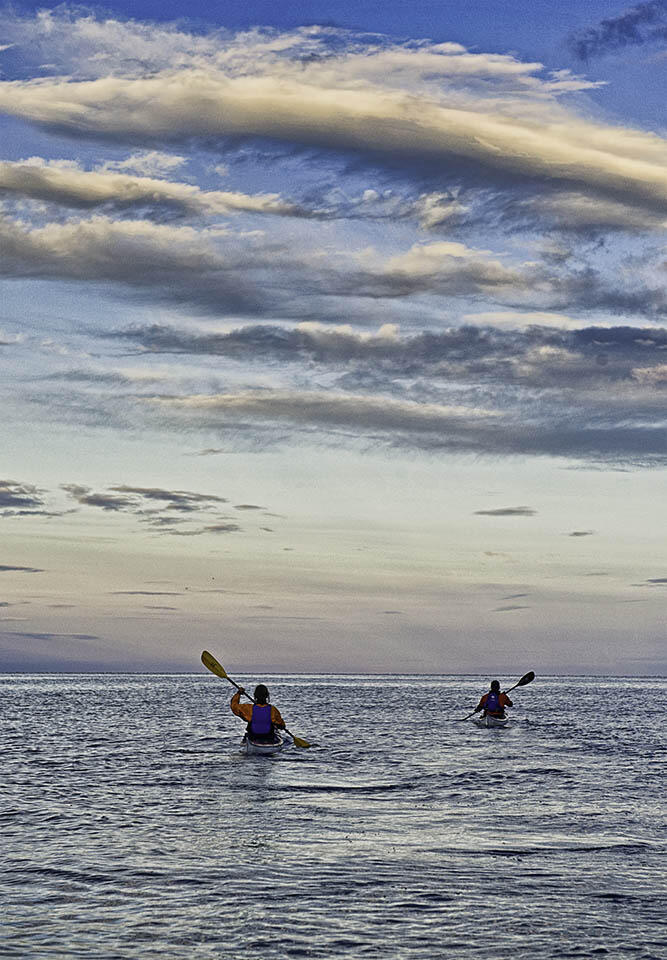 kayaking, lake superior