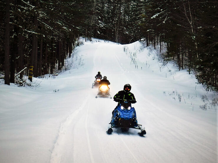Good times on Ontario's snowmobile trails