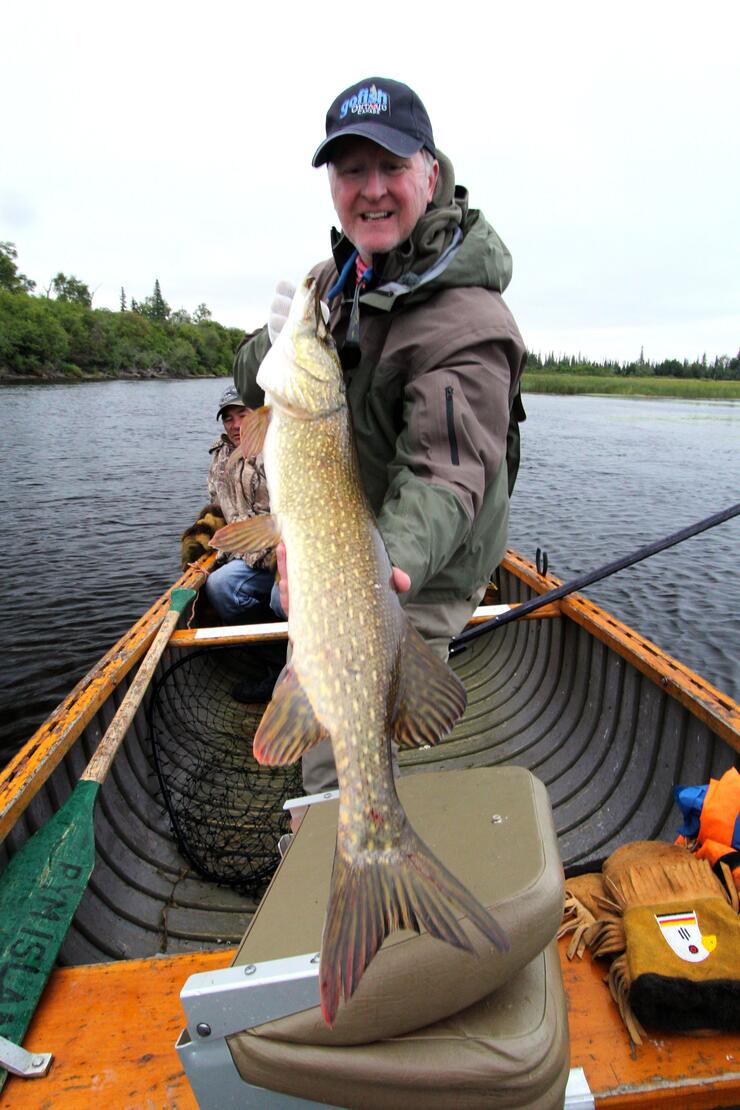 Fishing for Pike from a Canoe - Ontario Fishing & Hunting