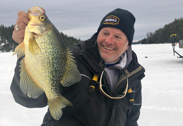 Ice-out Fishing Action in Sunset Country