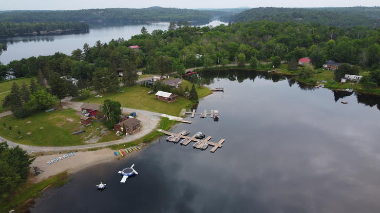 Drive in Fishing Lodges in Algoma