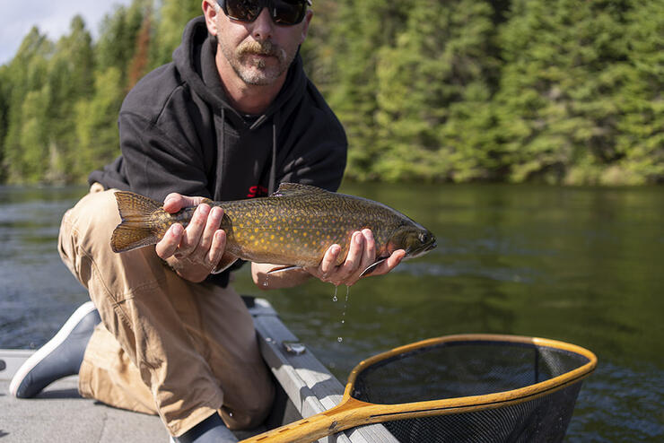 Newaygo fishing guide, author breaks new ground about fussy trout