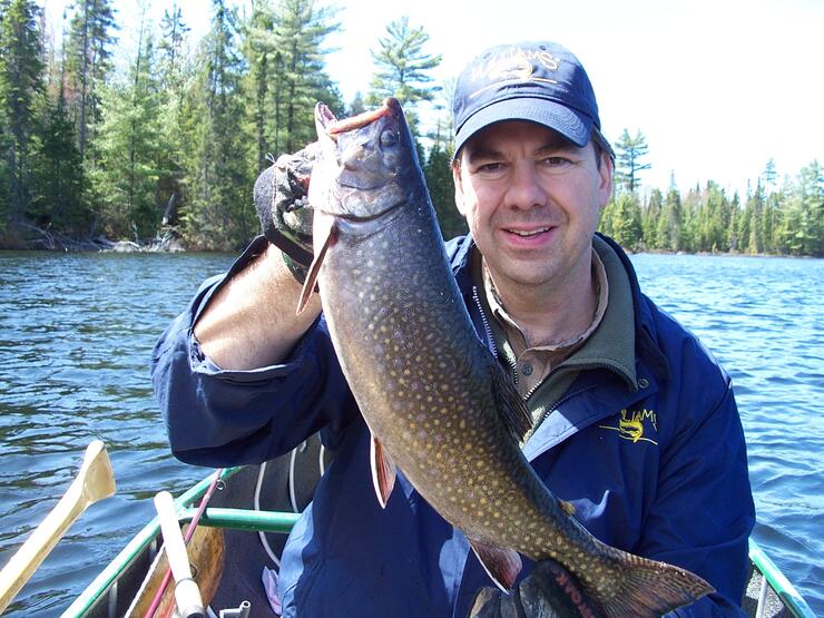 Spring Brook Trout - Colder Than Expected Conditions