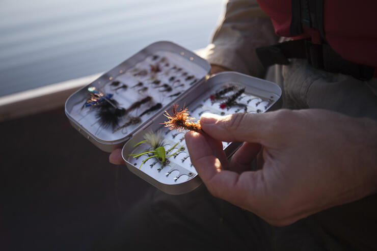 I was gifted all of this fly making supplies, I've never made a fly before,  any tips or video suggestions? : r/Fishing