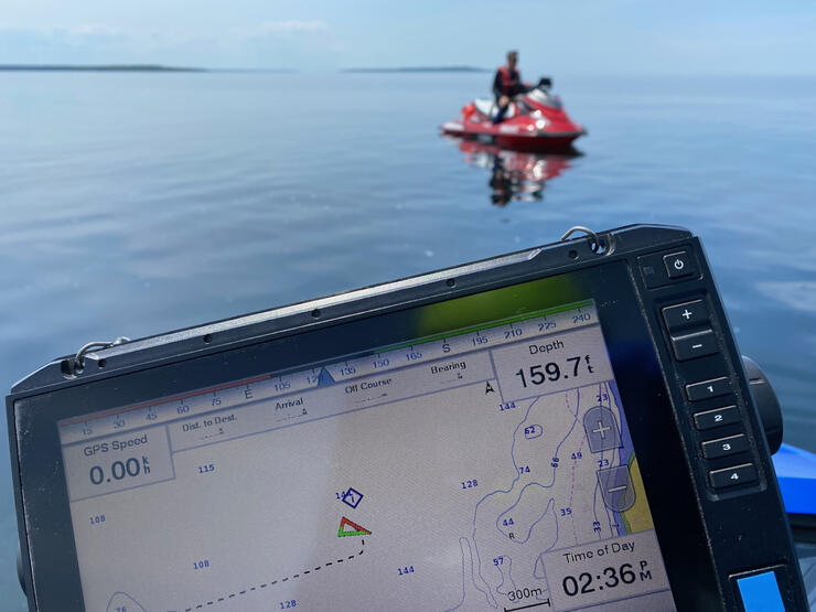 Using a Chartplotter GPS on your PWC