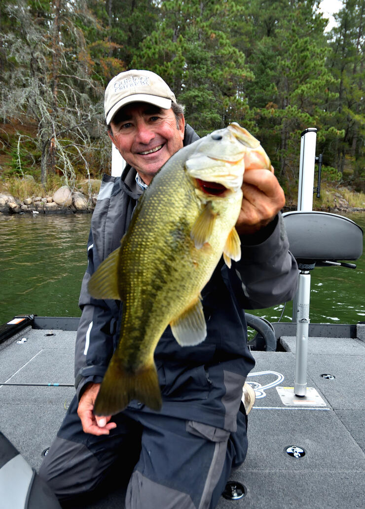 Small Mouth Bass Fishing Lake Almanor