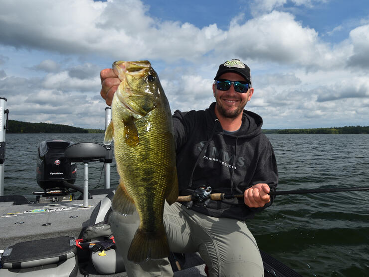 Largemouth Bass fishing in Canada