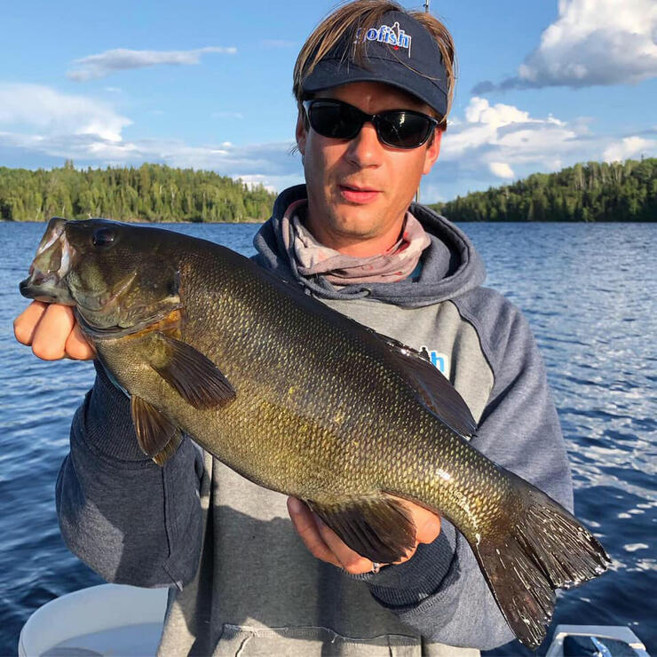 Smallmouth Bass Fishing in Ontario, Canada