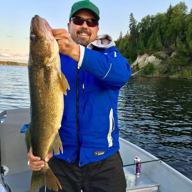 green wilderness lodge walleye fishing lake mattagami