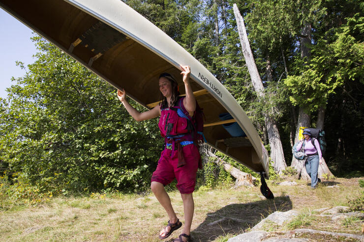 quest canoe trip