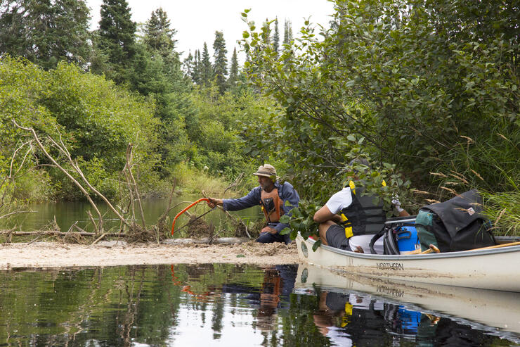 quest canoe trip