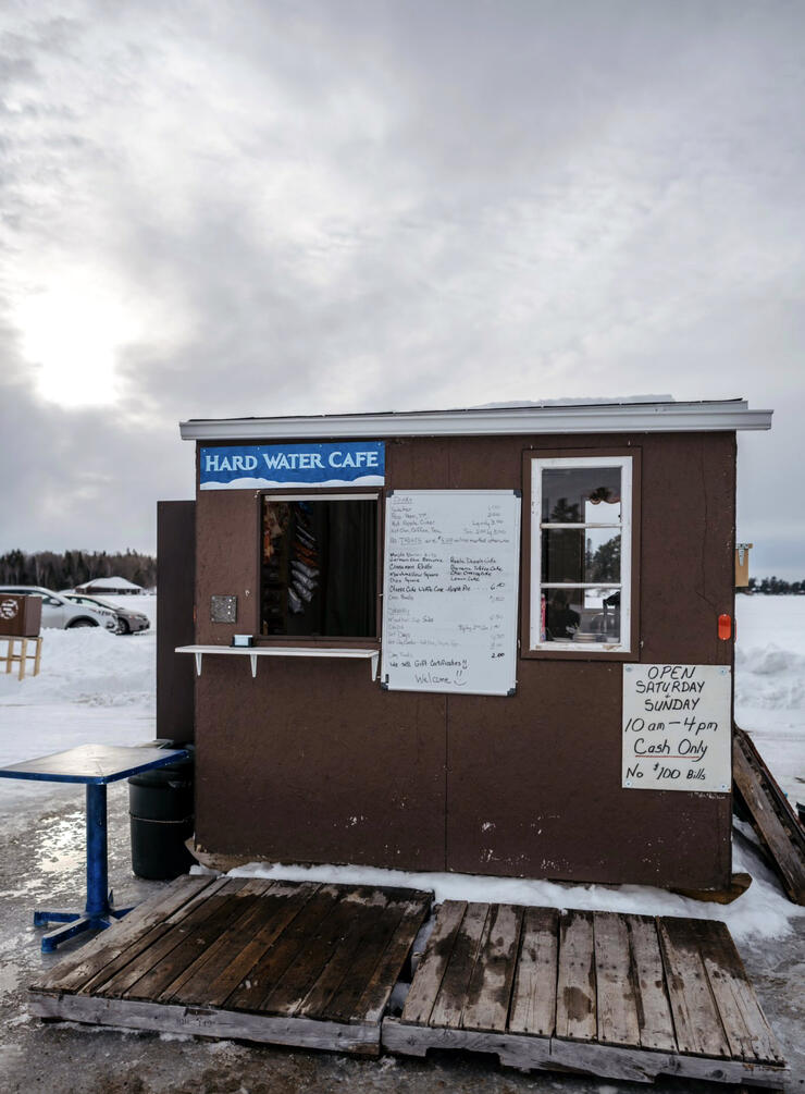 Anglers reminded to remove ice fishing shacks as warmer weather approaches