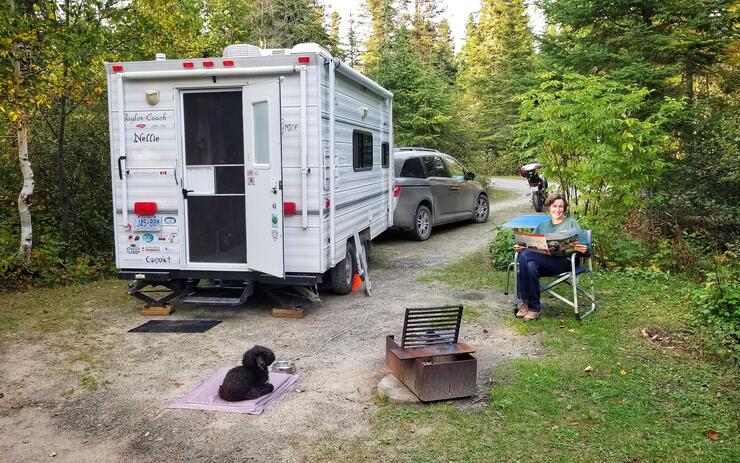 Home away from home at Pukaskwa National Park's Hattie Cove Campground