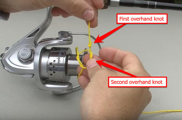 How To Spool Fluorocarbon Line Correctly On A Spinning Reel(And Not Get  Birdnests) 