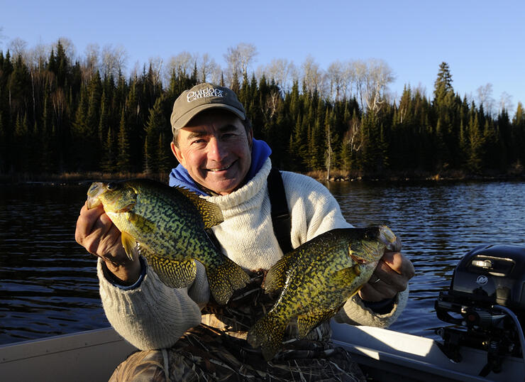 Gord with Crappies