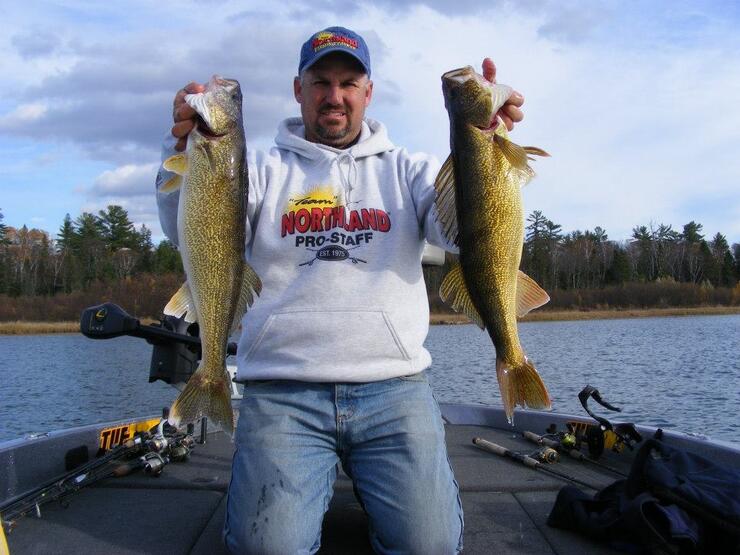 Jigging up Algoma Walleye