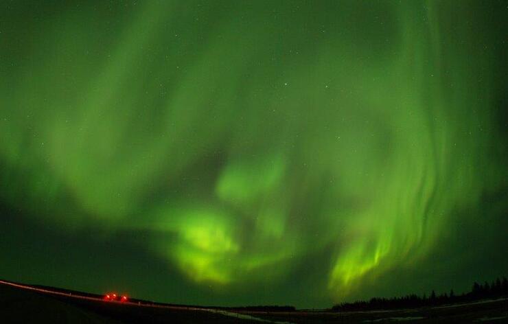 Northern Lights in Northeastern Ontario