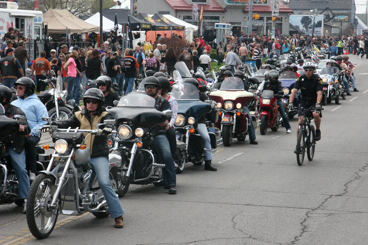 Photos of Port Dover Motorcycle Rally | Northern Ontario Travel