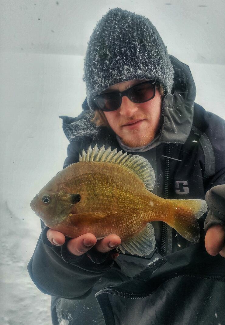 Ice Fishing For Trophy Algoma Bluegills | Northern Ontario Travel