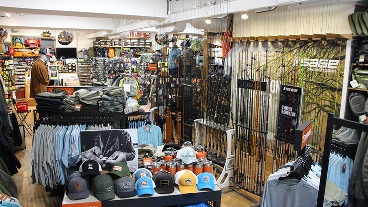 Fishing gear store