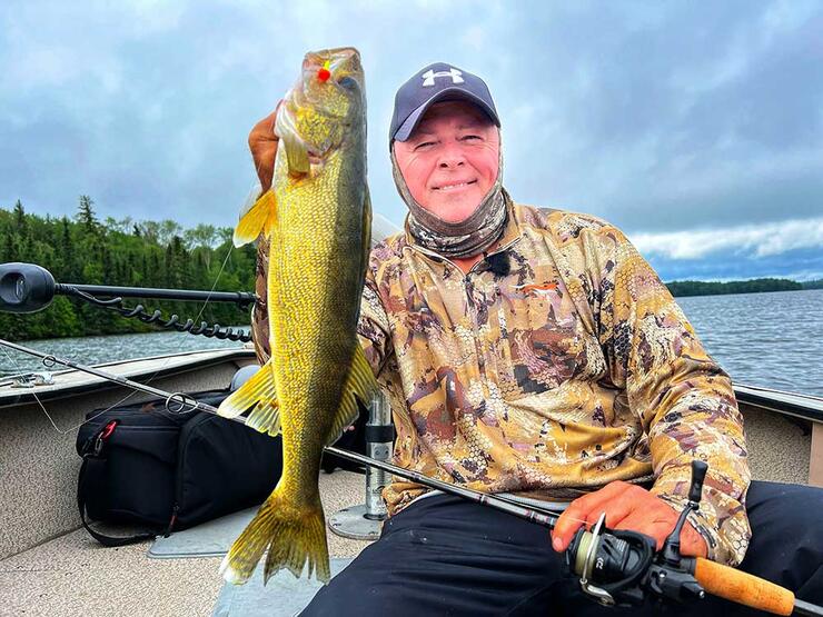 Summertime Walleye of Indian Lake