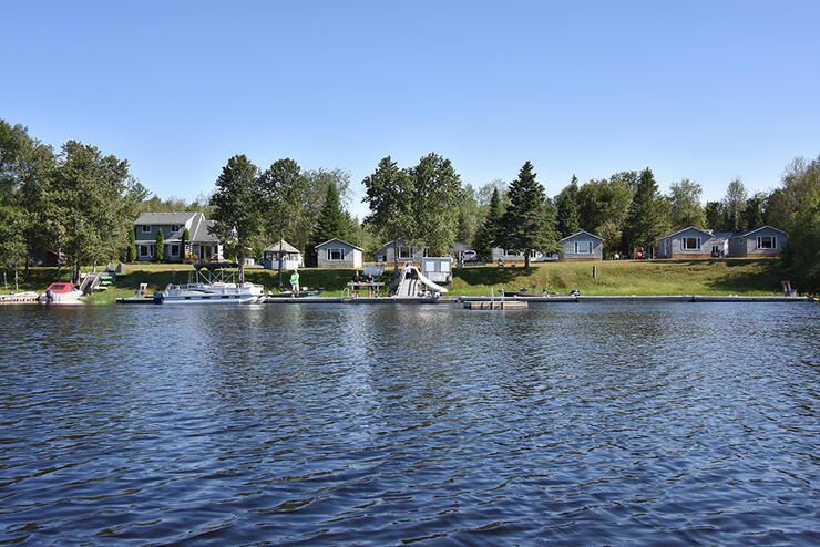 fishing at blue heron