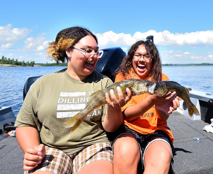 Giving the Walleyes the Slip