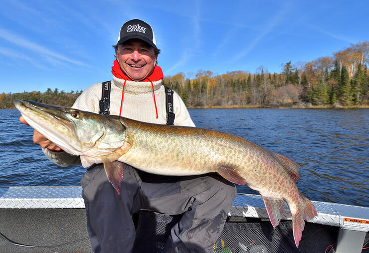 Northern Pike Caught On My Fly Rod, Ray F.