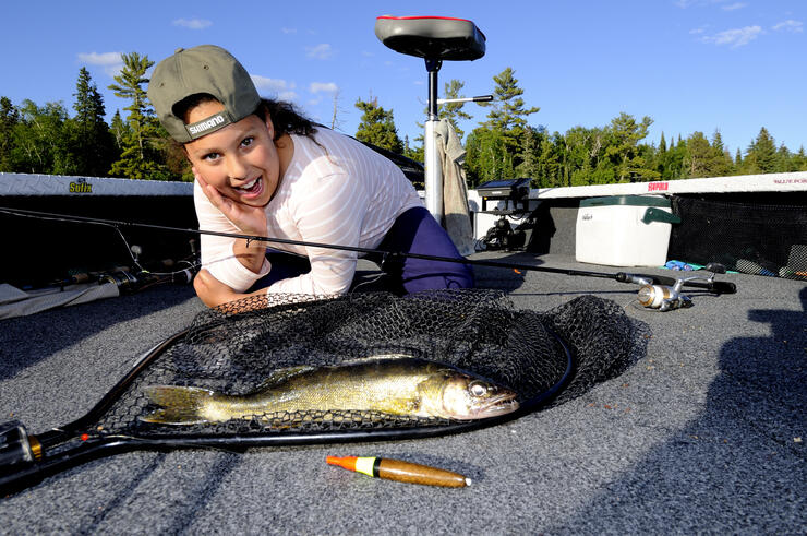walleye fishing