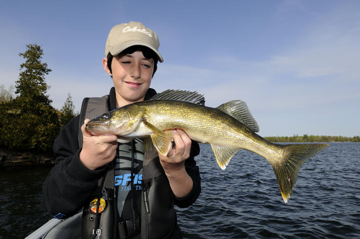 Captain Walleye Fishing Cap — Fish Face Goods