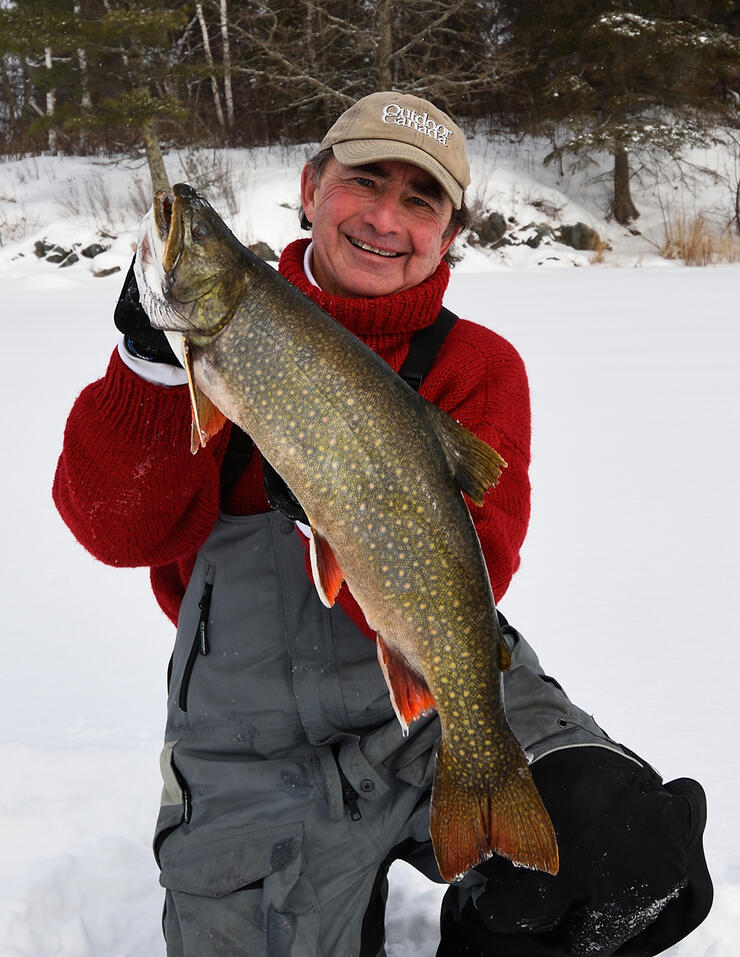 Splake Fishing in Sault Saint Marie