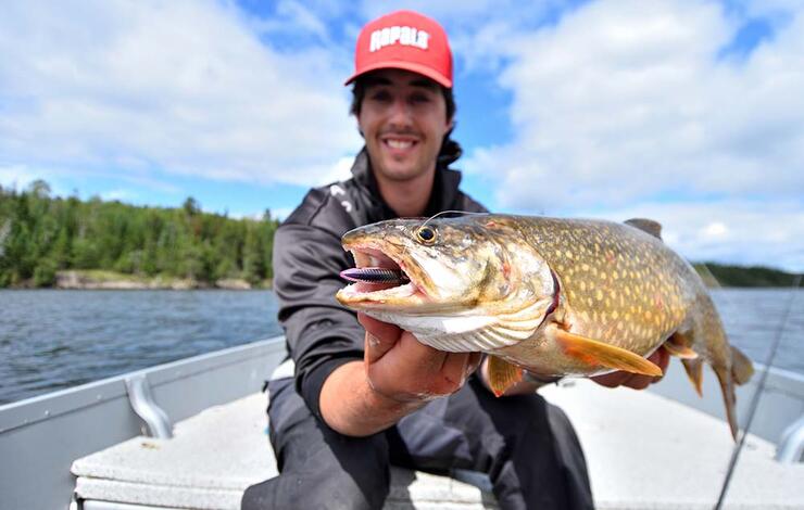 Sniping For Lake Trout  Northern Ontario Travel