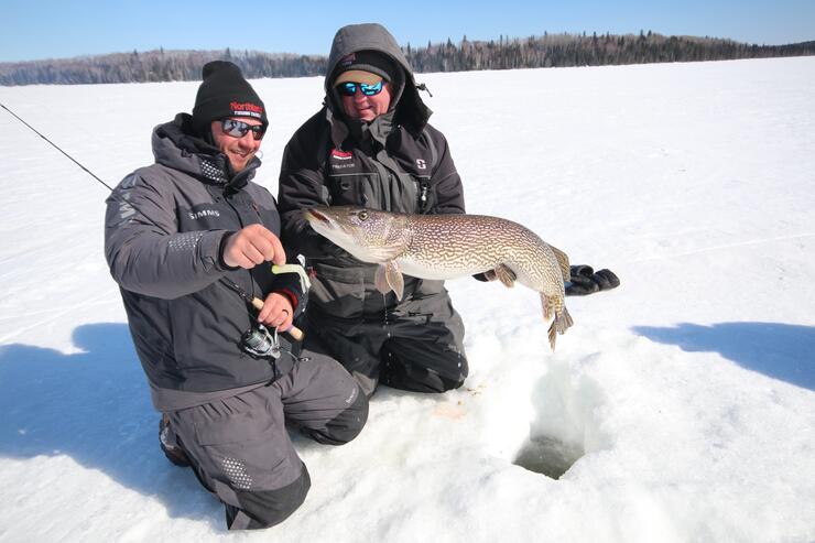 Ice Fishing for Pike
