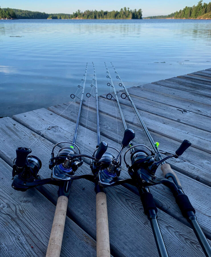 st. croix walleye fishing! in middle of lake, between 2 buoys, use #4/0  hook with leeches. minimum cast and allow it to float at 30 ft. can also  use 6 purple worm.