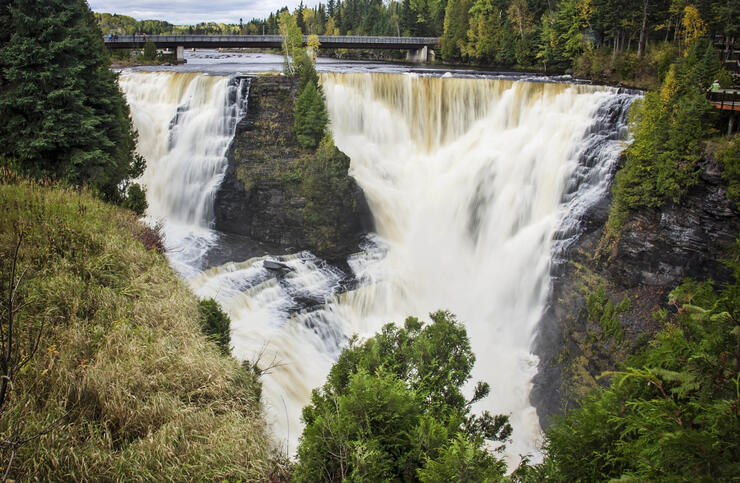 Kakabeka Falls is  a must-see when visiting Thunder Bay, Ontario