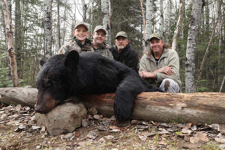 The group with Keiths Bear