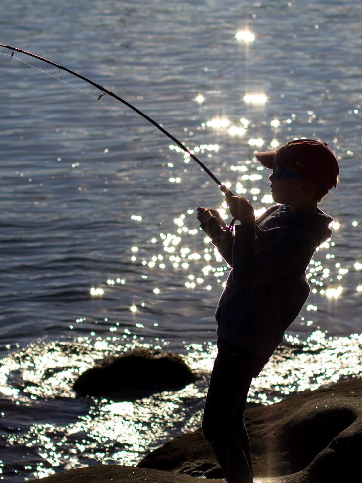 Take your children fishing - Fishspot