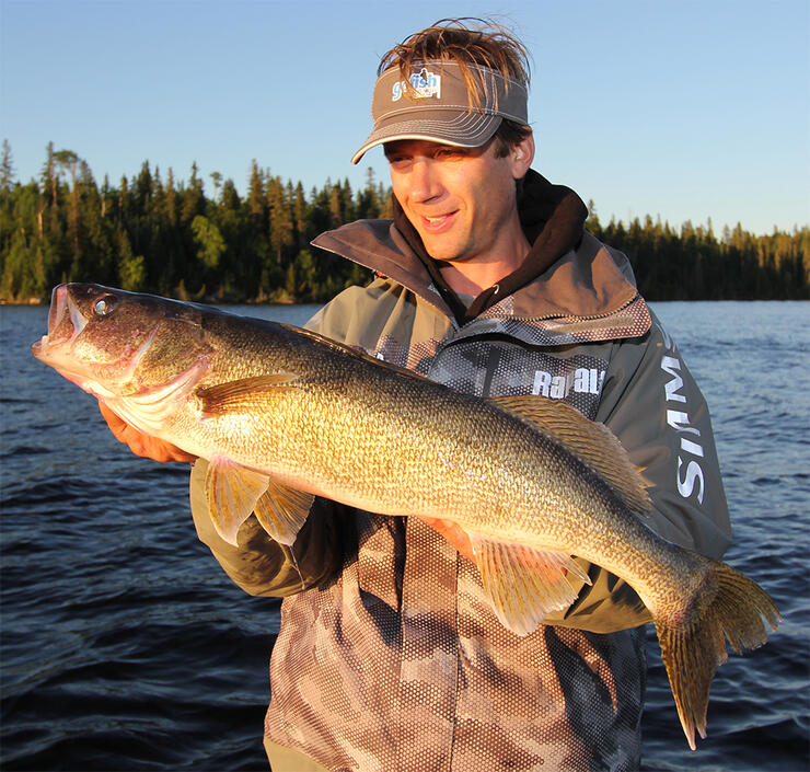 Trolling for trophy Brook Trout, Marmac Lodge, Esnagi Lake, ON Part 3 of 4  