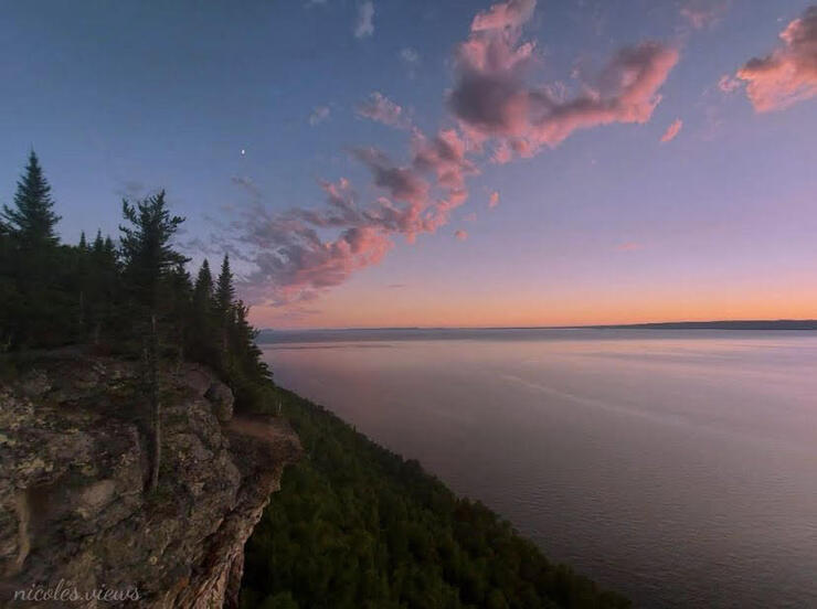 Sunrise, Sleeping Giant, Lake Superior - The McGuffins