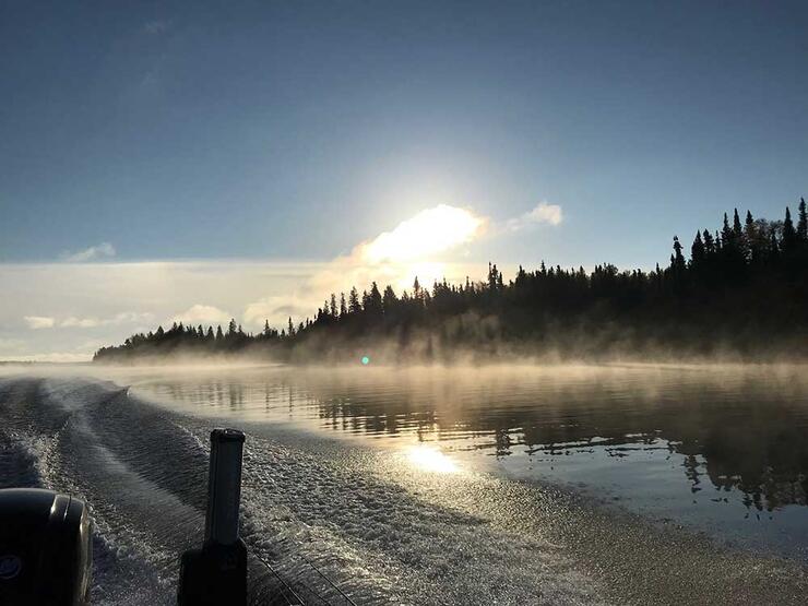 eagle lake vermilion bay ontario canada