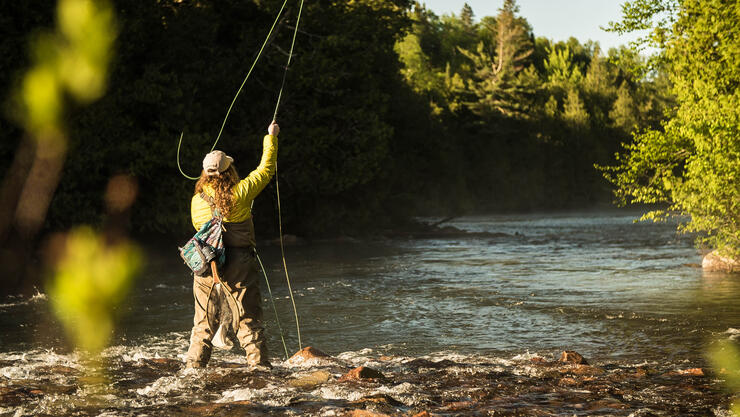 Vintage columbia fly fishing - Gem