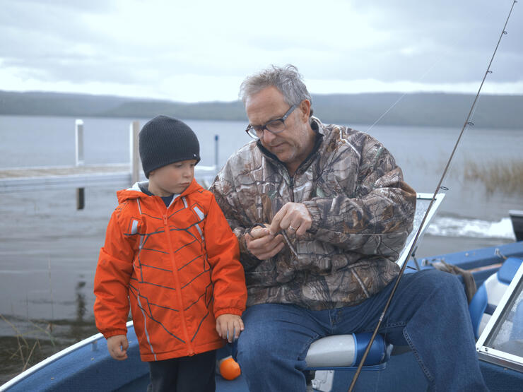 Lake County pastor shares wise words outdoors, while fishing - The