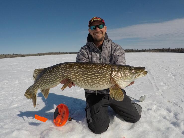 Ice-out Fishing Action in Sunset Country