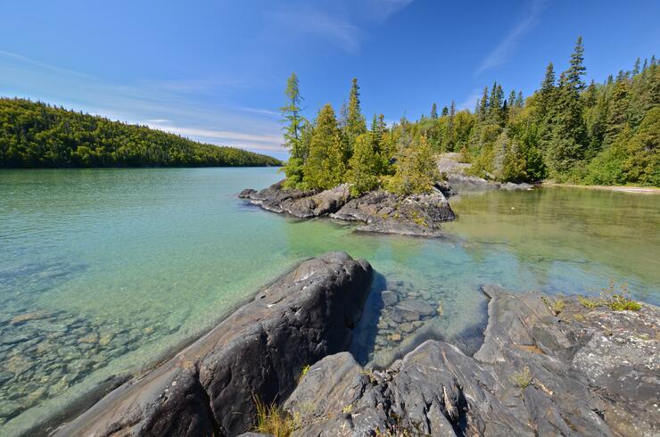 lake superior circle tour rv camping