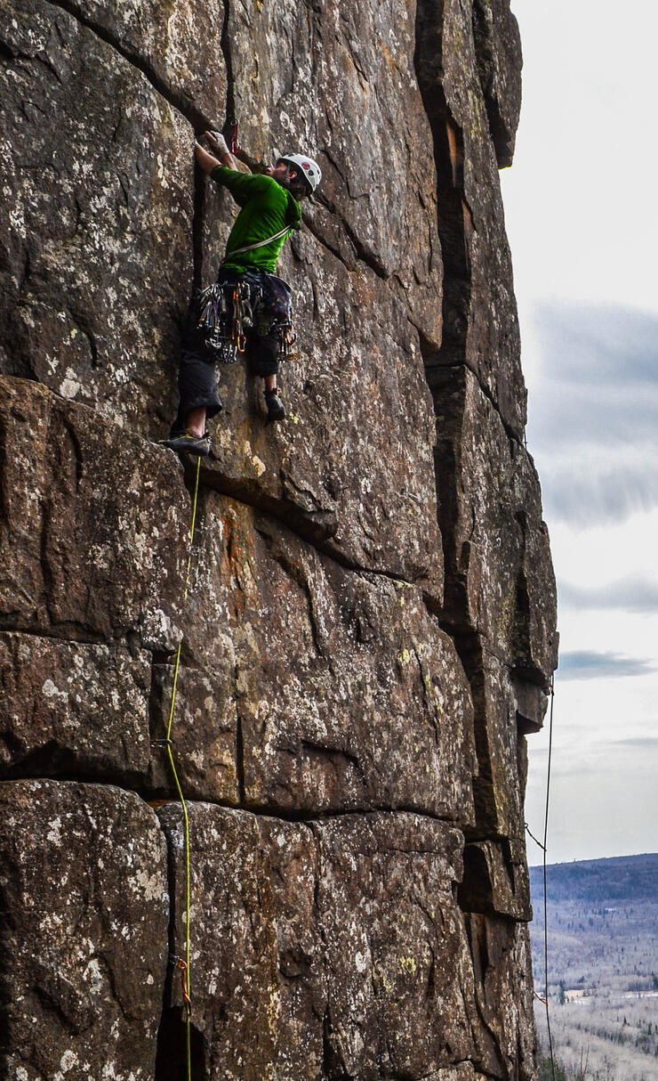 Climbing in Thunder Bay  Northern Ontario Travel